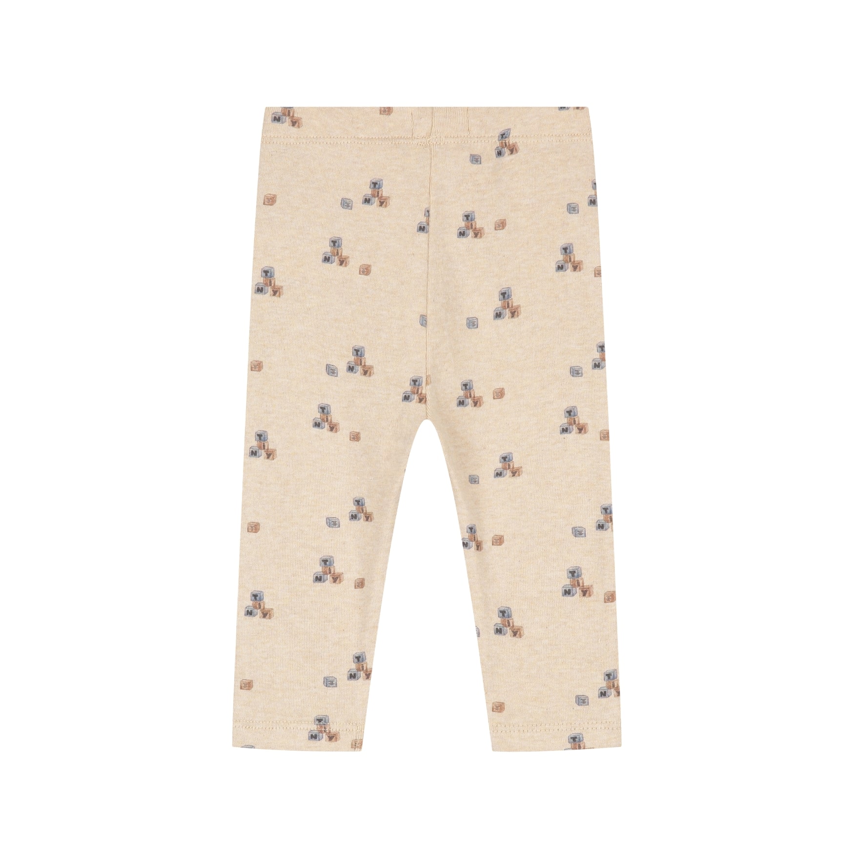 Pantalon bébé Beige chiné — vue 2