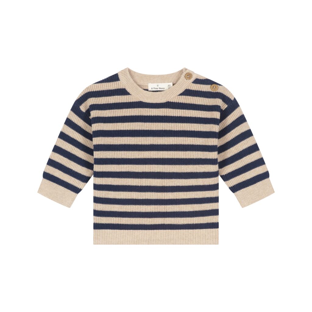 Pull bébé Bleu foncé — vue principale