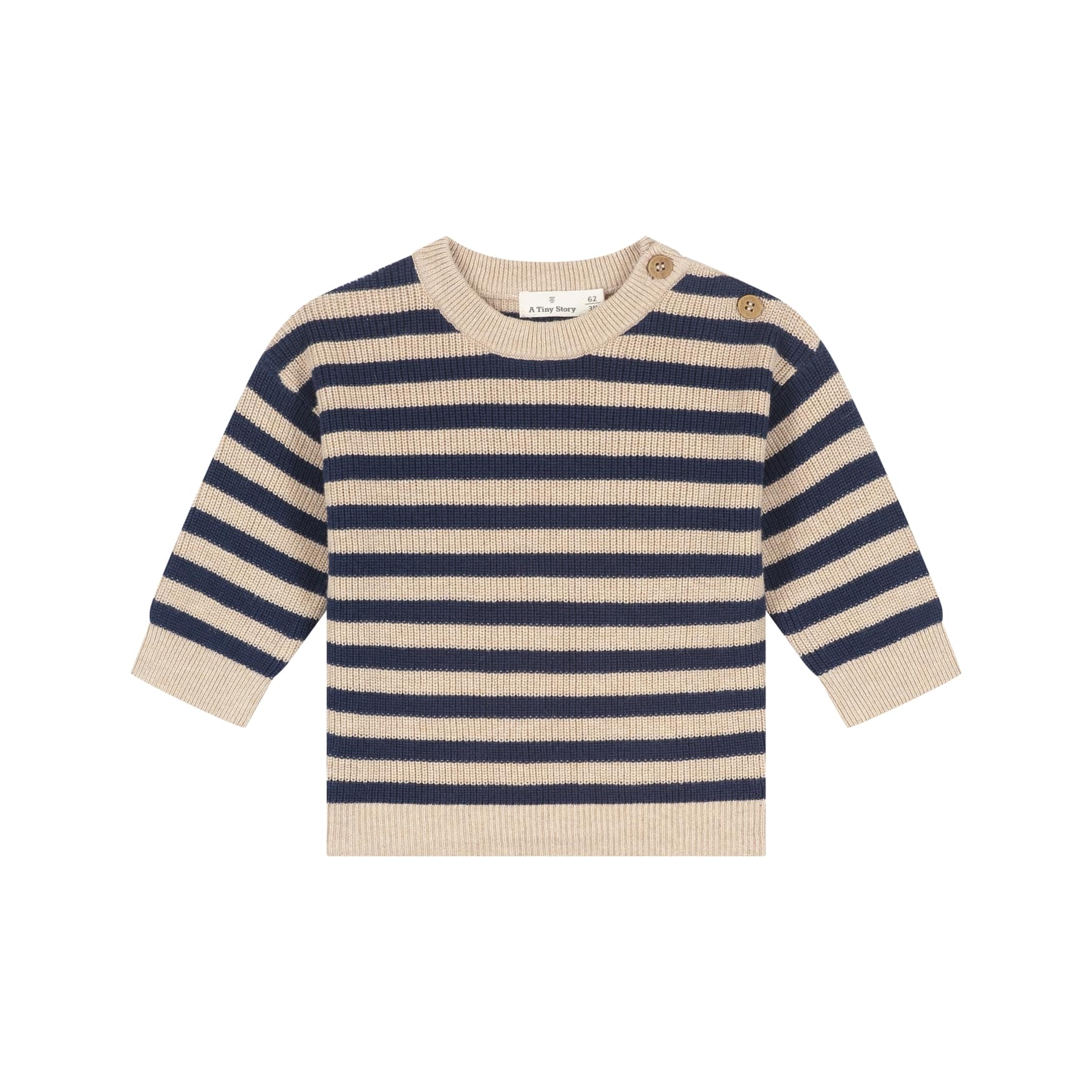 Pull bébé Bleu foncé — vue principale