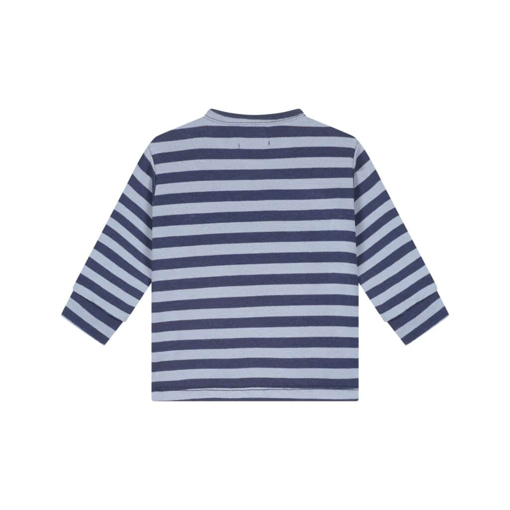 T-shirt manches longues bébé Bleu foncé — vue 2