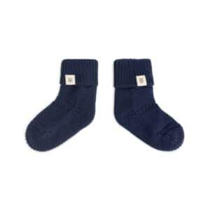 Chaussons bébé Bleu foncé — vue principale