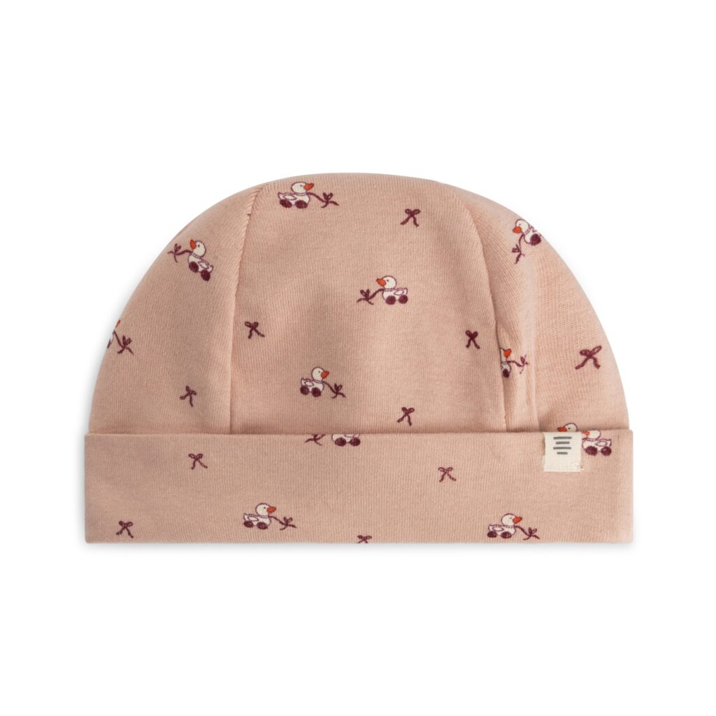 Bonnet bébé Vieux rose — vue principale