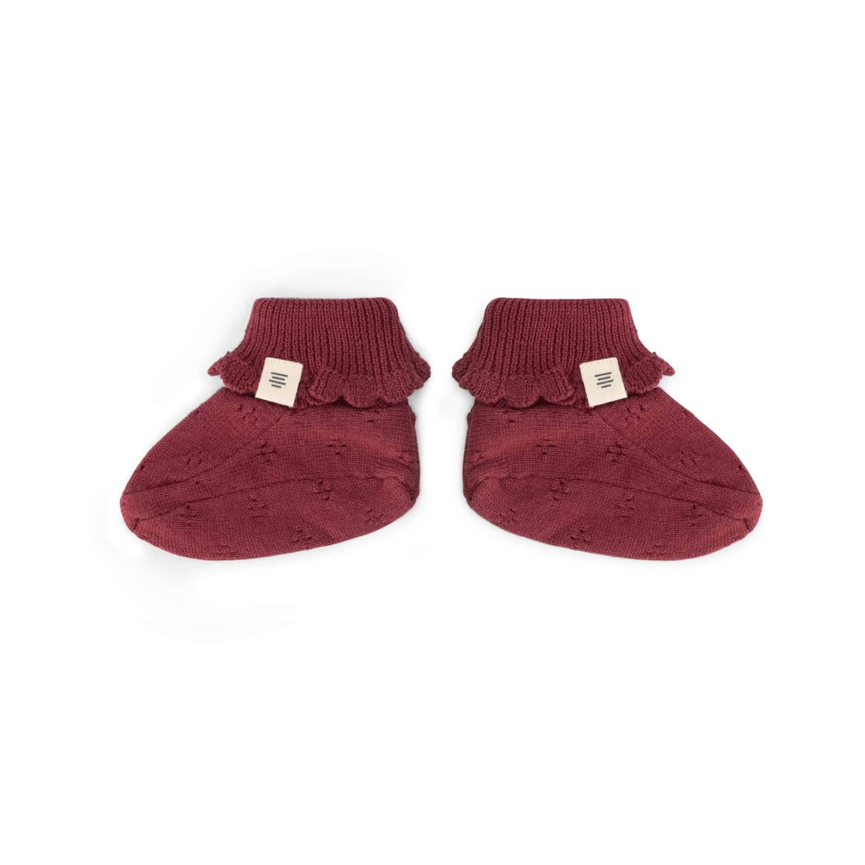 Chaussons bébé Bordeaux — vue principale