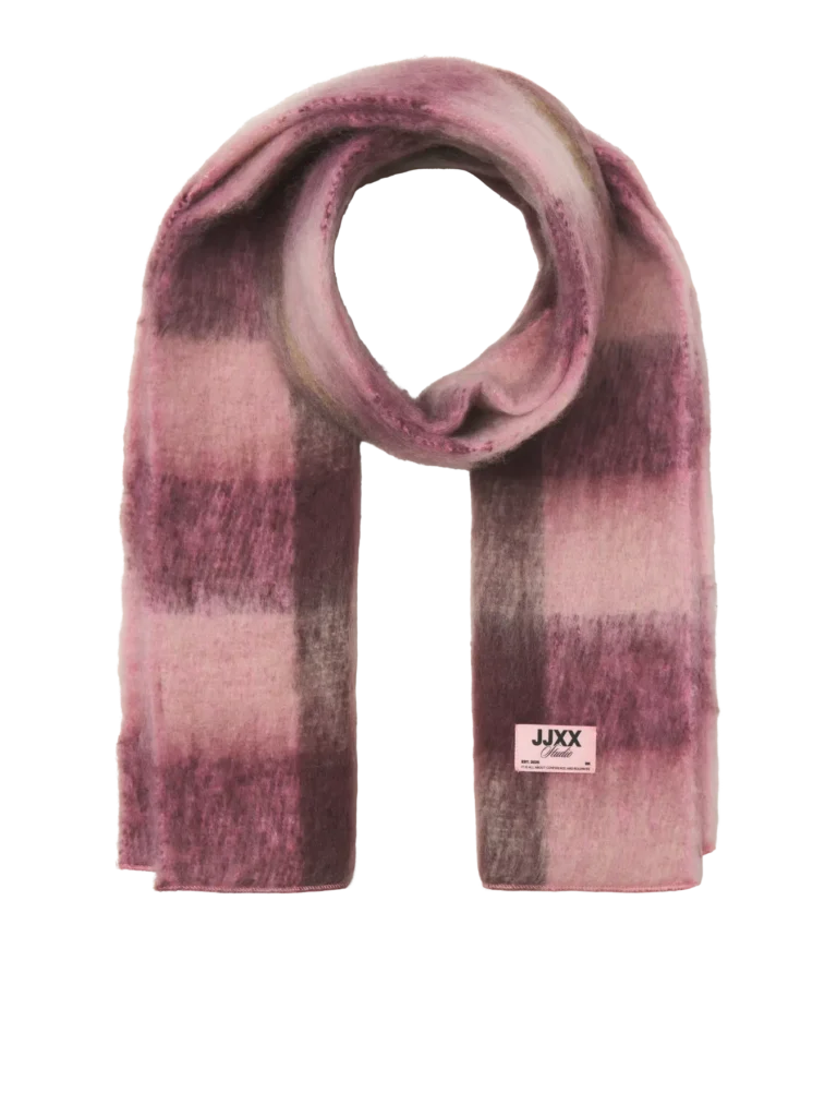 echarpe bordeaux carreaux
