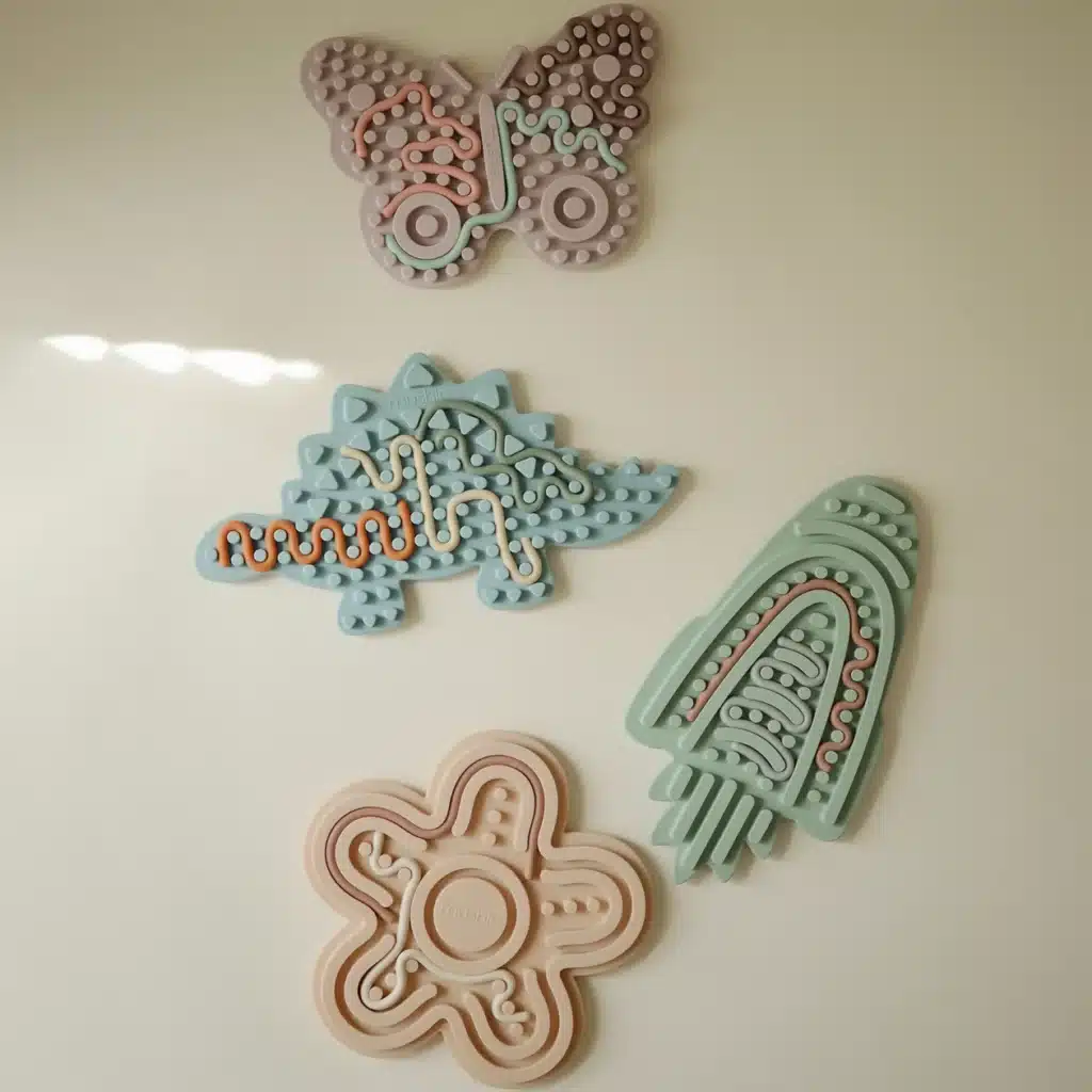 jouet sensoriel en silicone fleur