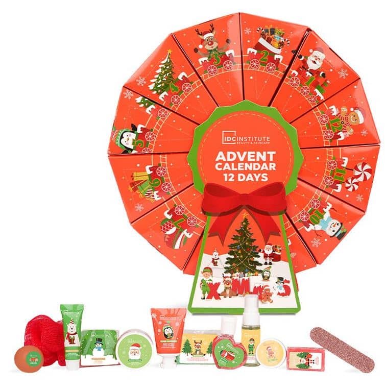 grande roue calendrier de l'avent 12 cases idc