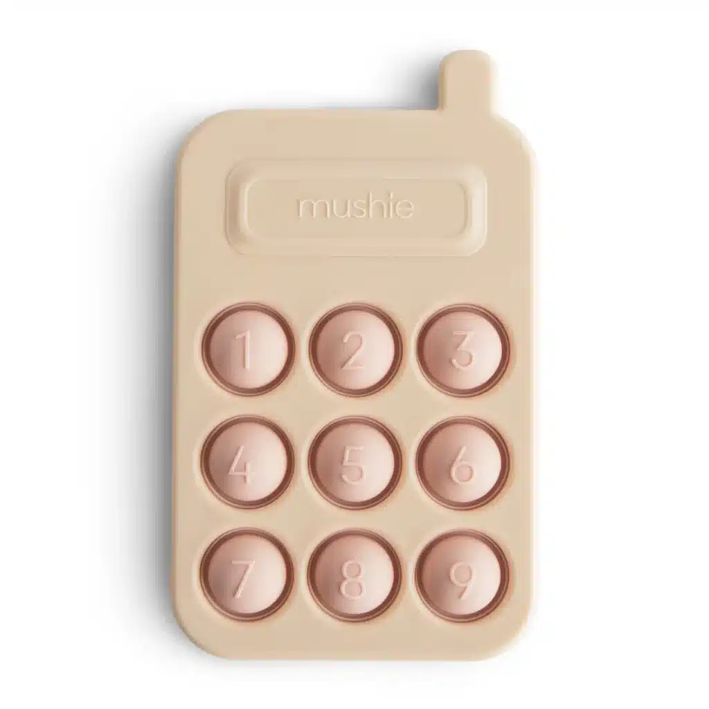 jouet à presser en forme de téléphone