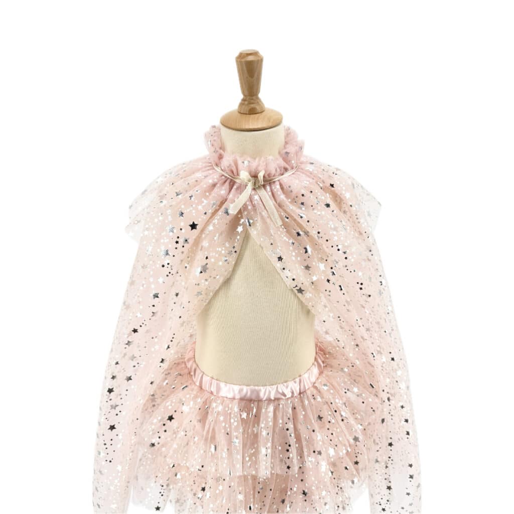 tutu et cape loane rose poudré