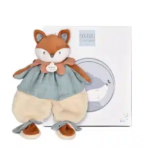 doudou plat renard timo 29 cm