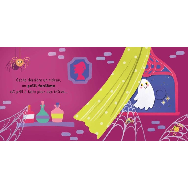 livre glisse et découvre halloween