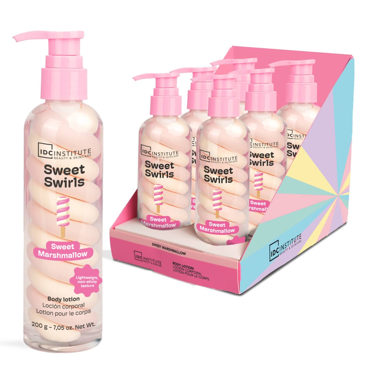 crème pour le corps marshmallow sweet swirls