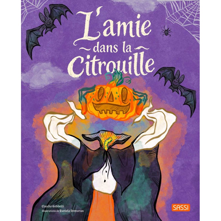 livre l'amie dans la citrouille