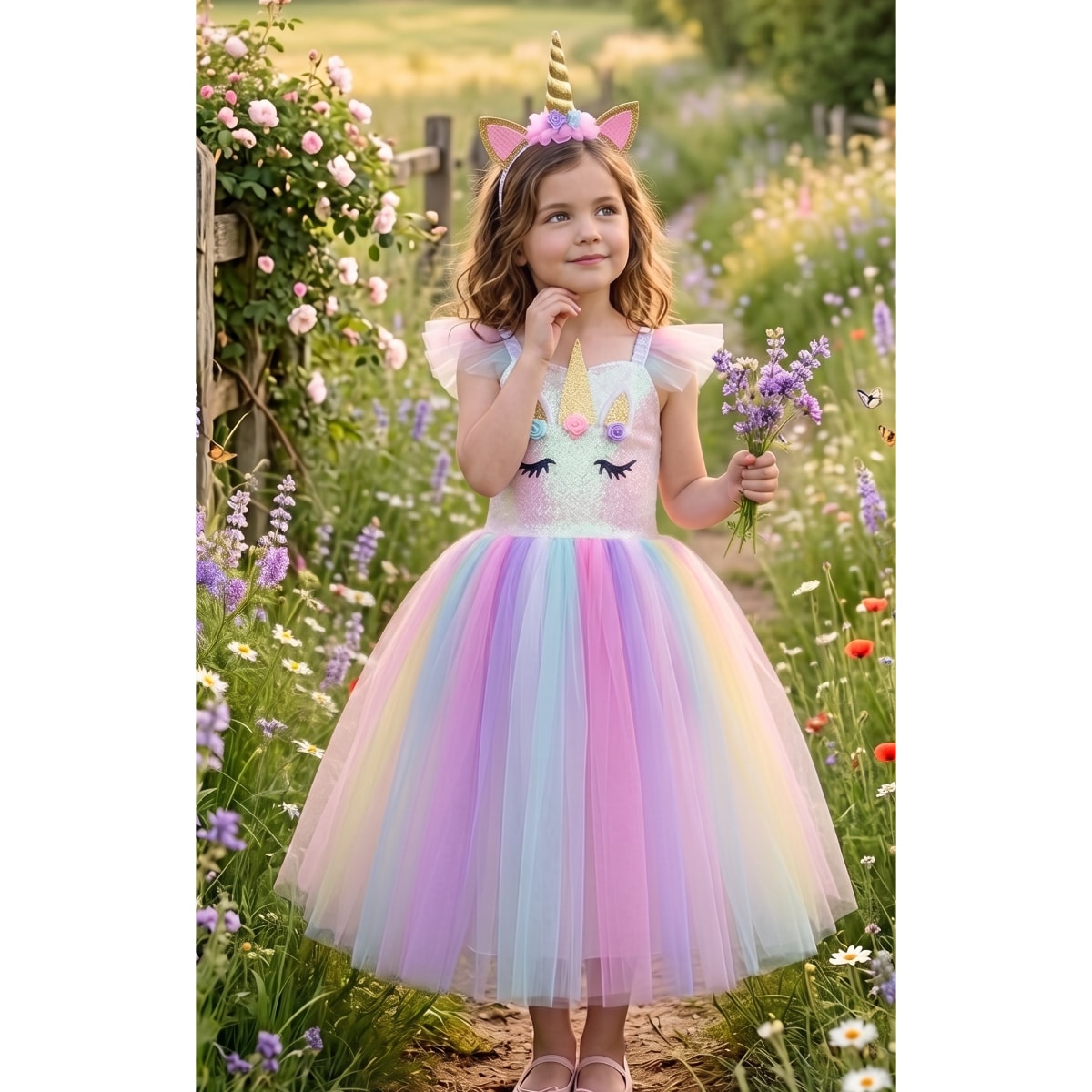 déguisement licorne + serre tête