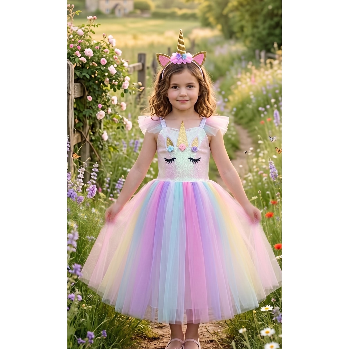 déguisement licorne + serre tête