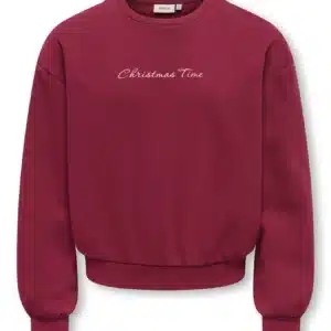 sweat bordeaux christmas time