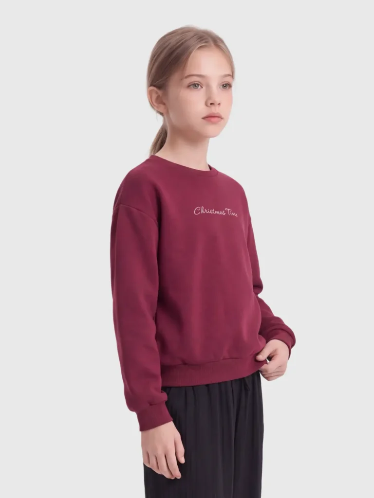 sweat bordeaux christmas time
