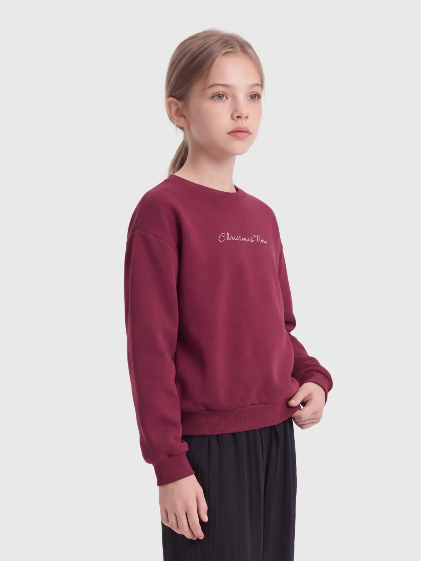 sweat bordeaux christmas time