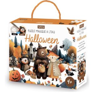 puzzle magique à l'eau halloween
