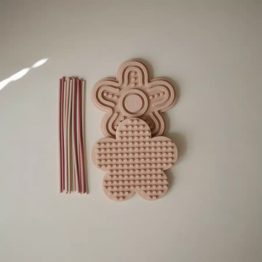 jouet sensoriel en silicone fleur