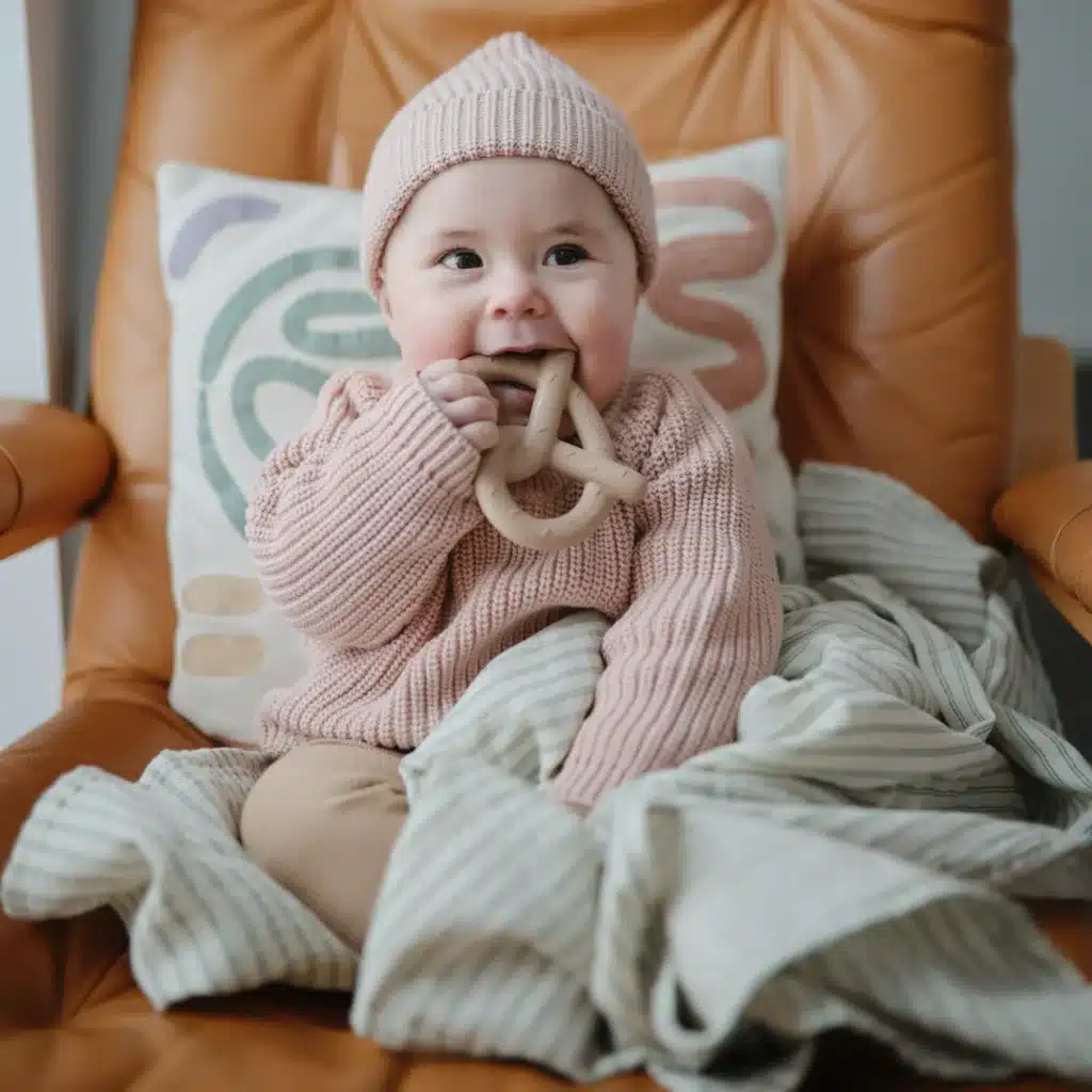 anneau de dentition pretzel