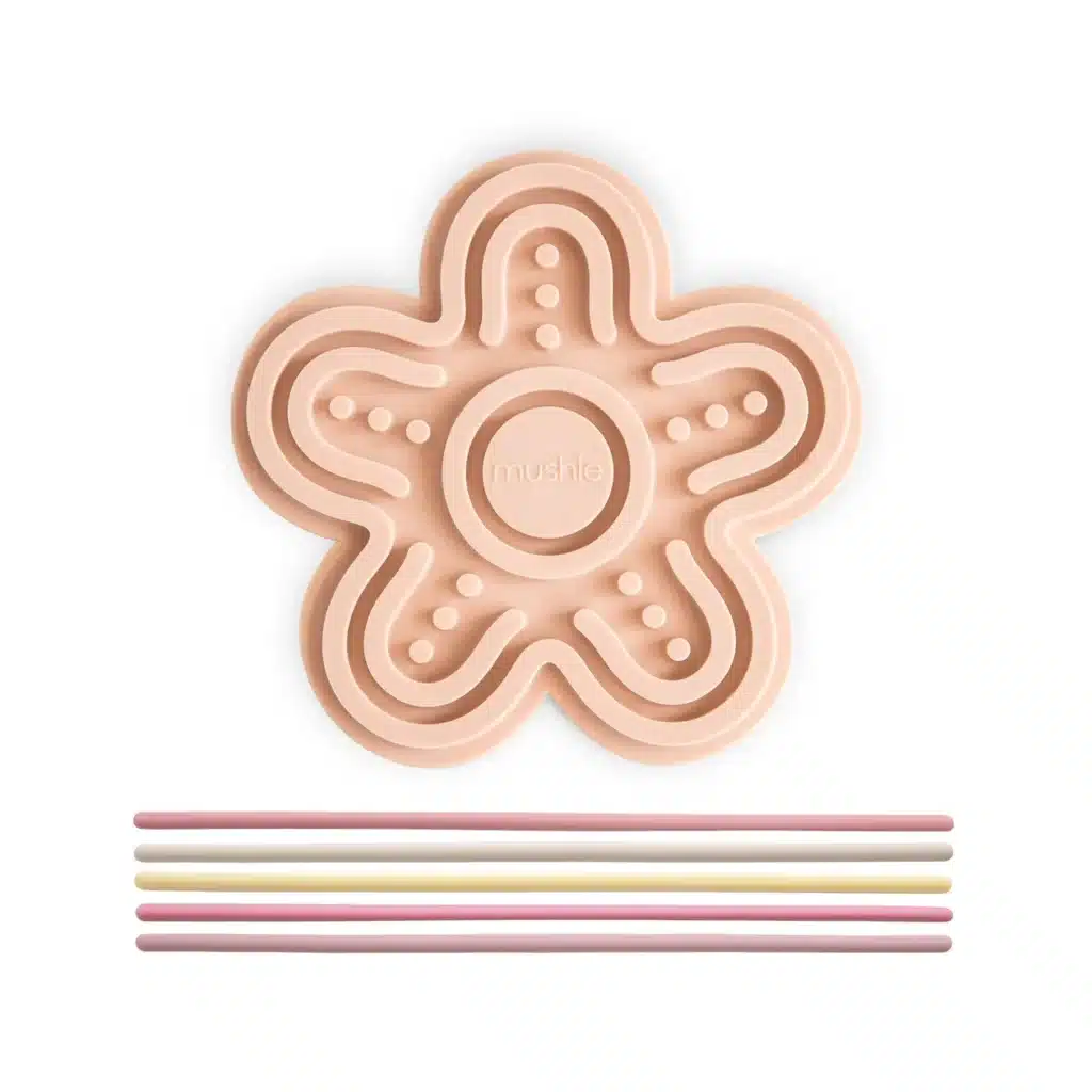 jouet sensoriel en silicone fleur