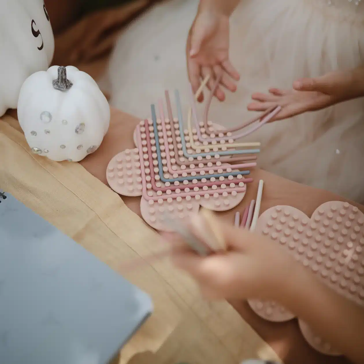 jouet sensoriel en silicone fleur