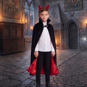 cape et serre tête vampire