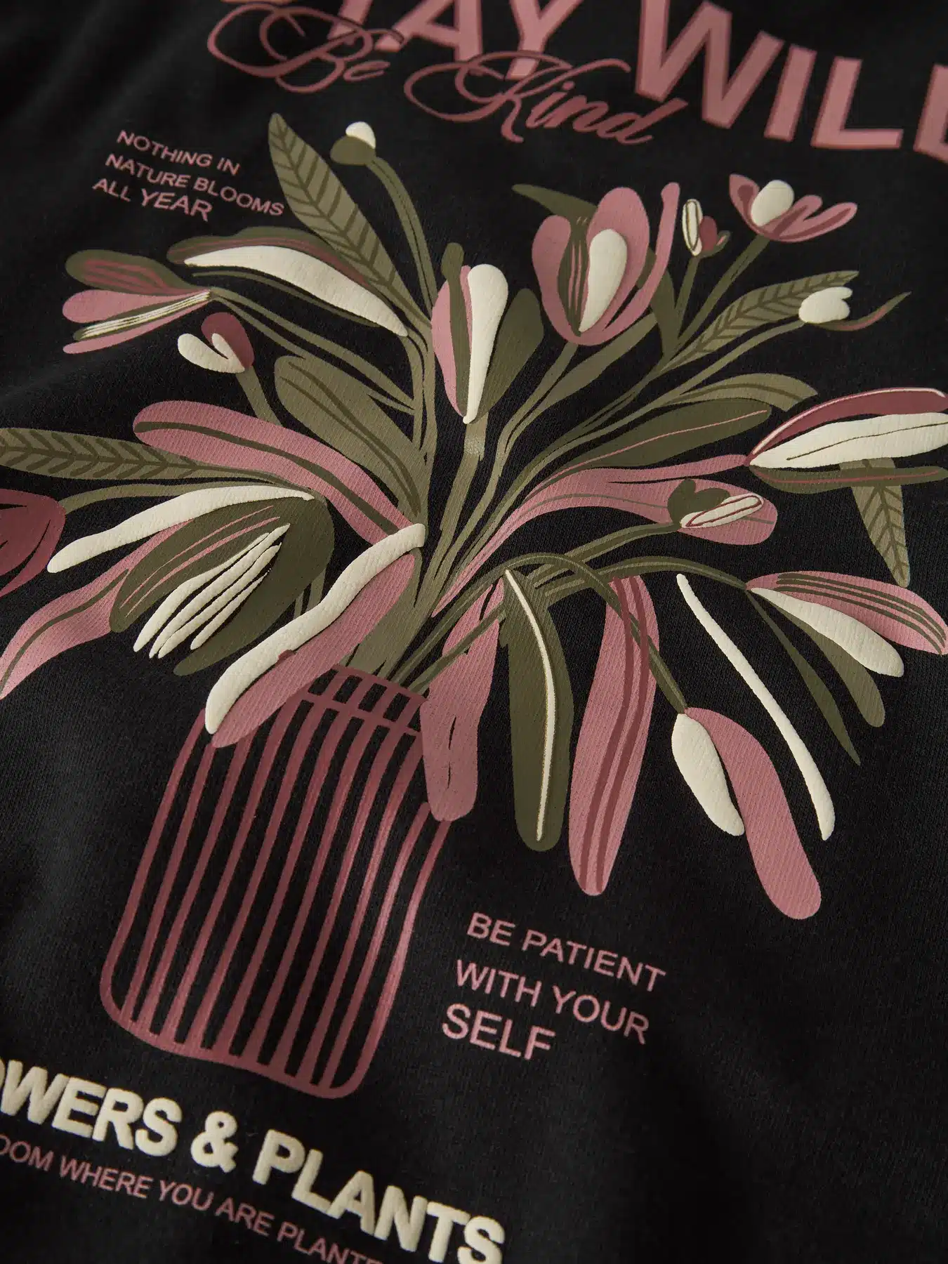 sweat noir stay wild